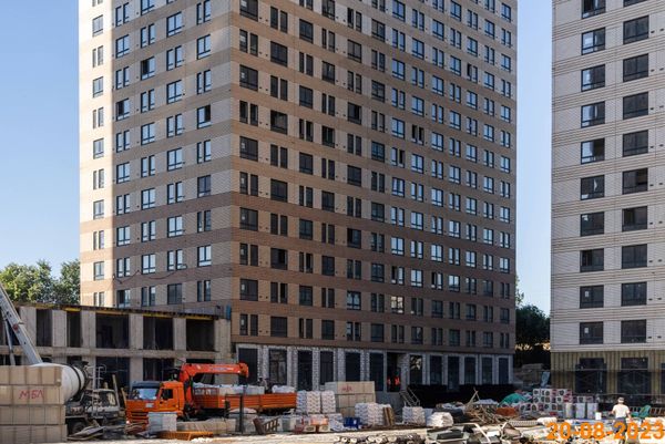 Ход строительства ЖК «Кронштадтский 9» за Август 2023 г., фото №3