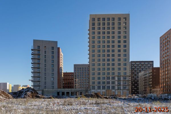 Ход строительства ЖК «Никольские луга» за Ноябрь 2025 г., фото №3