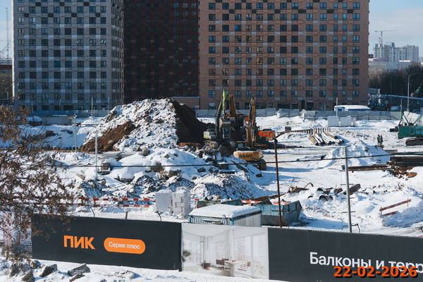 Ход строительства ЖК «Алтуфьевское 53» за Февраль 2026 г., фото №3