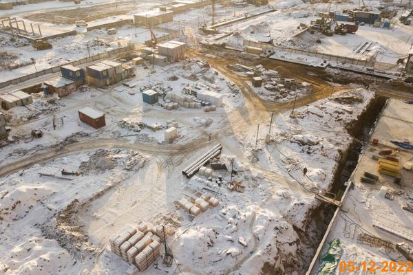 Ход строительства ЖК «Кавказский бульвар 51» за Декабрь 2022 г., фото №2