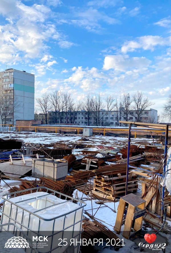 Ход строительства ЖК «Сердце Ростова 2» за Февраль 2021 г., фото №4