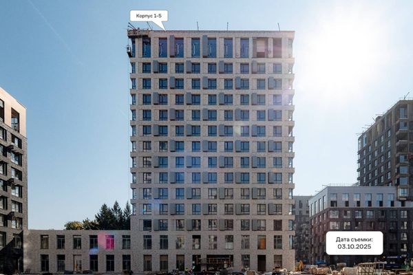 Ход строительства ЖК «Верейская 41» за Октябрь 2025 г., фото №2