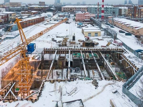 Ход строительства ЖК «Руставели 14» за Декабрь 2020 г., фото №3