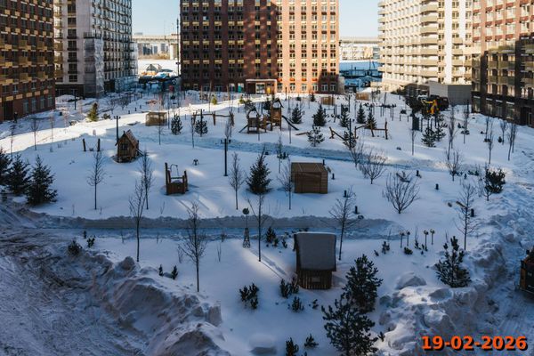 Ход строительства ЖК «Большая Академическая 85» за Февраль 2026 г., фото №4