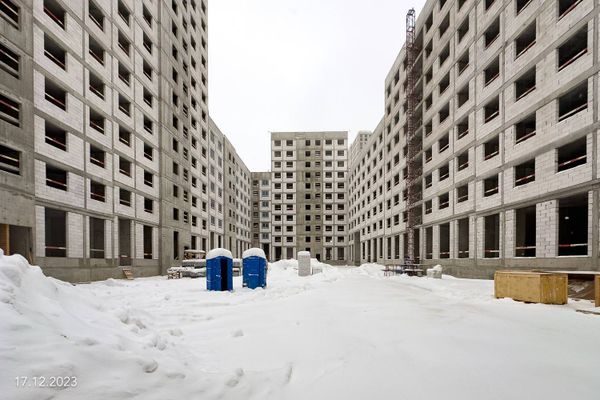 Ход строительства ЖК «Дмитровское небо» за Декабрь 2023 г., фото №4