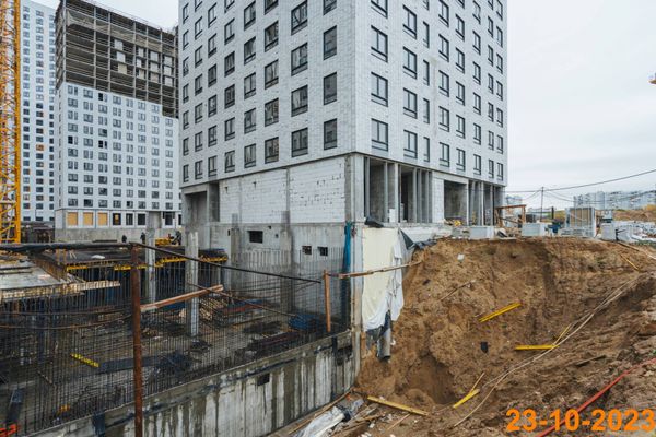 Ход строительства ЖК «Кольская 8» за Октябрь 2023 г., фото №3
