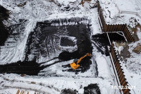 Ход строительства ЖК «Барклая 6» за Декабрь 2021 г., фото №2