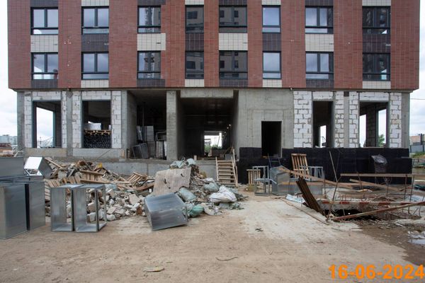 Ход строительства ЖК «Кавказский бульвар 51» за Июнь 2024 г., фото №2
