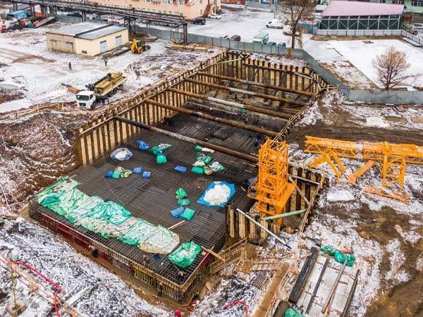 Ход строительства ЖК «Руставели 14» за Ноябрь 2020 г., фото №2