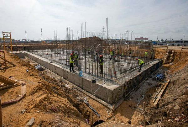 Ход строительства ЖК «Квартал Румянцево» за Август 2022 г., фото №2