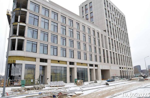 Ход строительства ЖК «Квартал Шагал» за Февраль 2025 г., фото №2