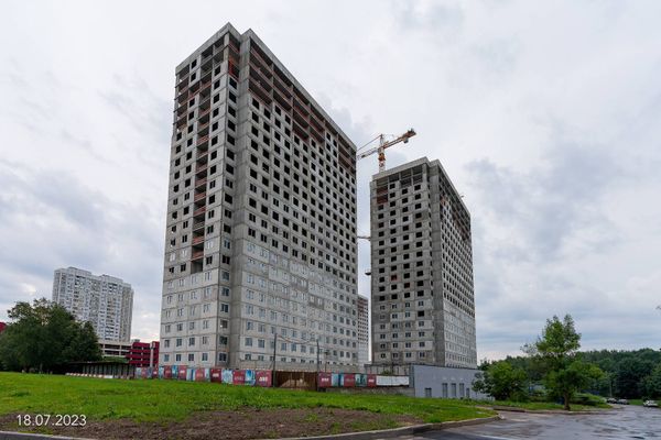 Ход строительства ЖК «Парксайд» за Июль 2023 г., фото №3
