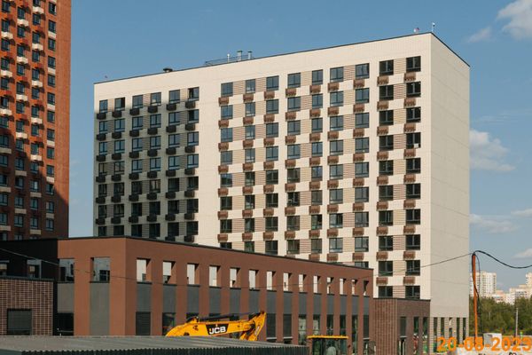 Ход строительства ЖК «Зелёный парк» за Август 2023 г., фото №2