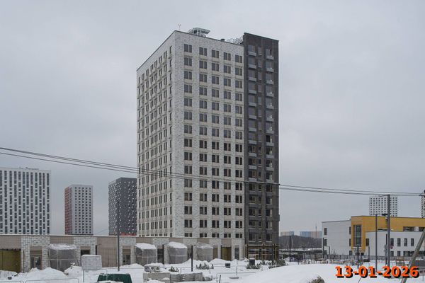 Ход строительства ЖК «Саларьево парк» за Январь 2026 г., фото №3