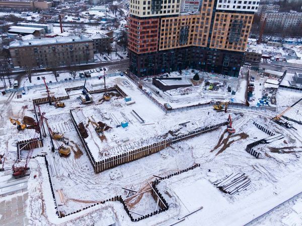Ход строительства ЖК «Волжский парк» за Январь 2020 г., фото №4
