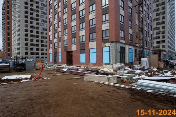 Ход строительства ЖК «Кавказский бульвар 51» за Ноябрь 2024 г., фото №4