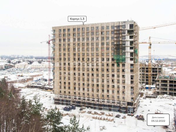 Ход строительства ЖК «Тропарево Парк» за Декабрь 2022 г., фото №3
