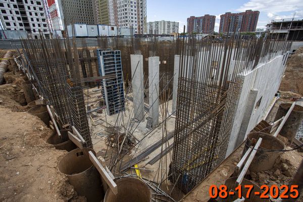 Ход строительства ЖК «Кавказский бульвар 51» за Август 2025 г., фото №2