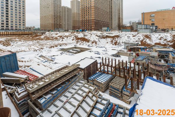 Ход строительства ЖК «Кронштадтский 9» за Март 2025 г., фото №5