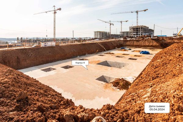Ход строительства ЖК «Подольские Кварталы» за Апрель 2024 г., фото №2