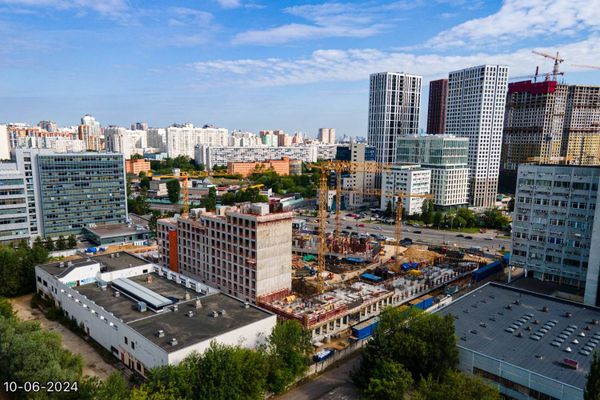 Ход строительства ЖК «Обручева 30» за Июнь 2024 г., фото №2