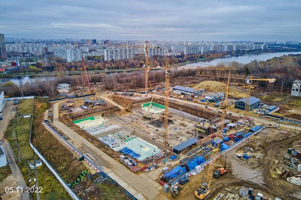 Ход строительства ЖК «Вейв» за Ноябрь 2022 г., фото №3