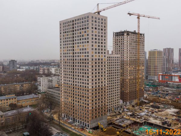 Ход строительства ЖК «Кронштадтский 9» за Ноябрь 2022 г., фото №4