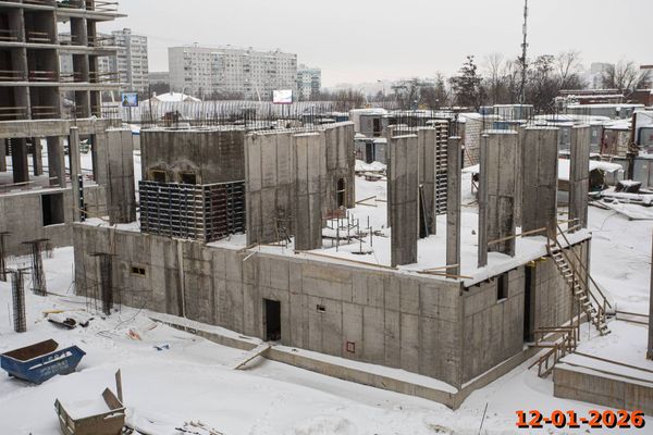 Ход строительства ЖК «Кавказский бульвар 51» за Январь 2026 г., фото №5