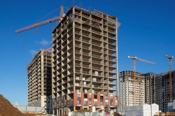 Ход строительства ЖК «Кавказский бульвар 51» за Ноябрь 2023 г., фото №5