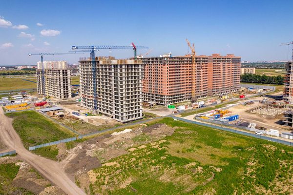 Ход строительства ЖК «Самолёт» за Июль 2021 г., фото №2