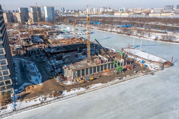 Ход строительства ЖК «Ривер Парк Коломенское» за Февраль 2022 г., фото №2