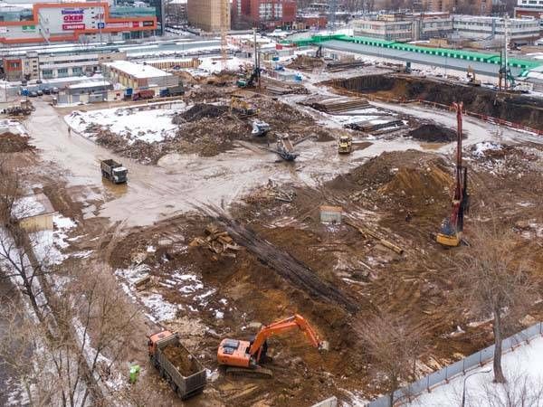 Ход строительства ЖК «Кронштадтский 9» за Март 2021 г., фото №2