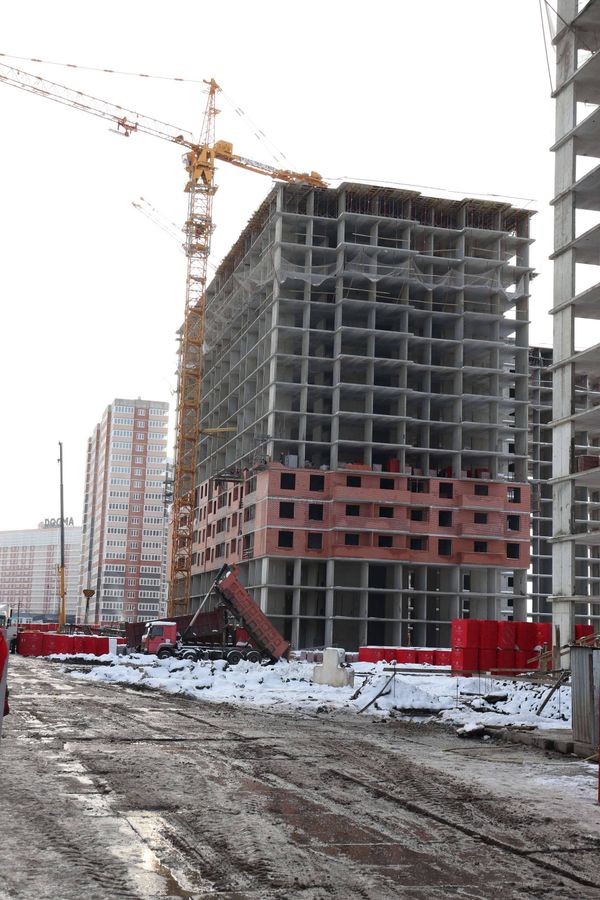 Ход строительства ЖК «Самолёт» за Январь 2021 г., фото №4
