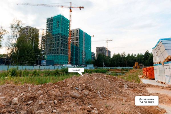 Ход строительства ЖК «Ольховый Квартал» за Август 2025 г., фото №2