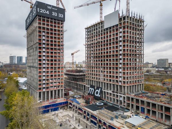 Ход строительства ЖК «Мод» за Октябрь 2022 г., фото №5
