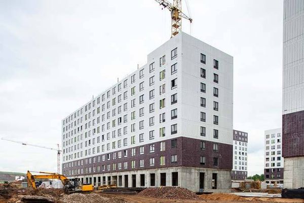 Ход строительства ЖК «Саларьево парк» за Июль 2020 г., фото №5