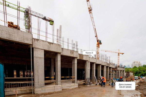 Ход строительства ЖК «НОВА» за Июль 2025 г., фото №3