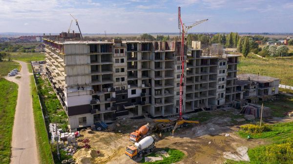 Ход строительства ЖК «Сады у моря» за Октябрь 2021 г., фото №2