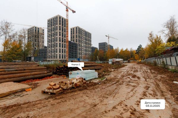 Ход строительства ЖК «Ольховый Квартал» за Ноябрь 2025 г., фото №5