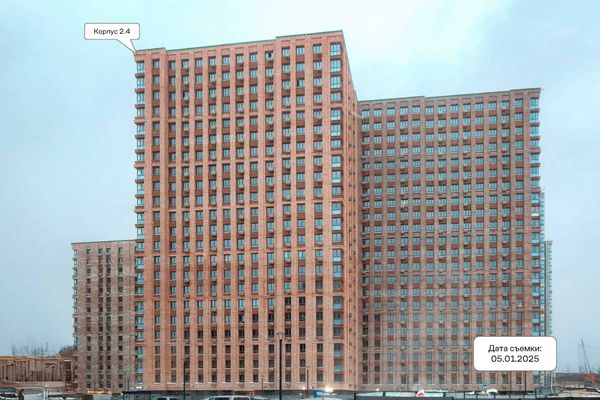 Ход строительства ЖК «Тропарево Парк» за Январь 2025 г., фото №3