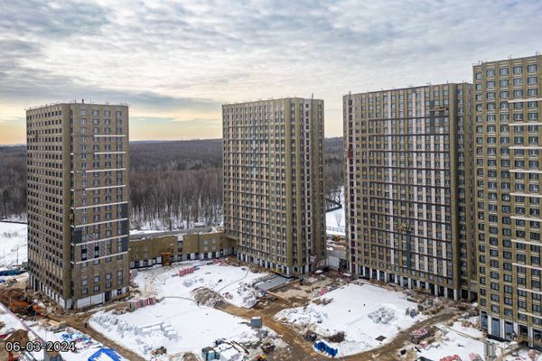 Ход строительства ЖК «Парксайд» за Март 2024 г., фото №5