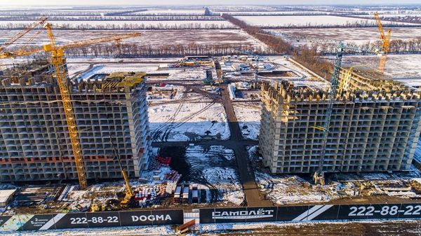 Ход строительства ЖК «Самолёт» за Декабрь 2020 г., фото №3