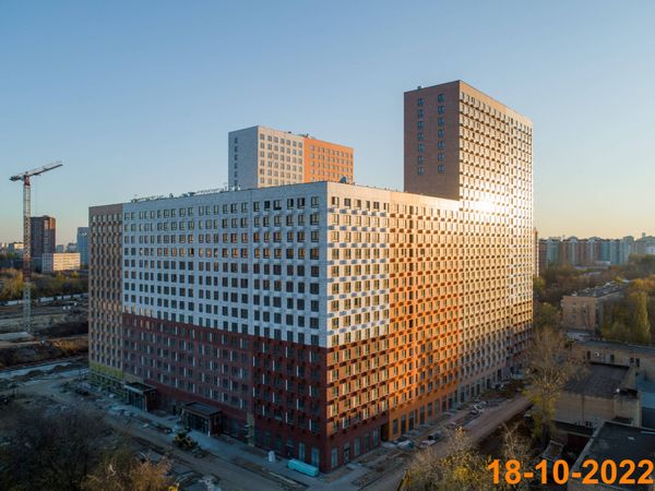 Ход строительства ЖК «Кольская 8» за Октябрь 2022 г., фото №2