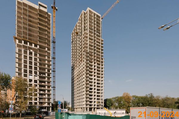 Ход строительства ЖК «Кутузовский квартал» за Сентябрь 2024 г., фото №3