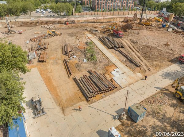 Ход строительства ЖК «Варшавские ворота» за Июнь 2023 г., фото №5