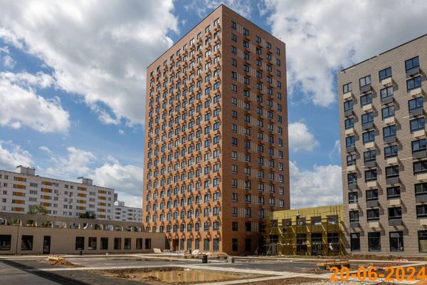 Ход строительства ЖК «Никольские луга» за Июнь 2024 г., фото №3