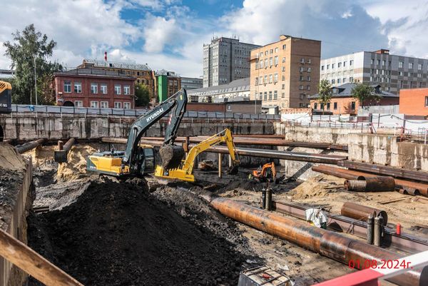 Ход строительства ЖК «Дом 56» за Август 2024 г., фото №2