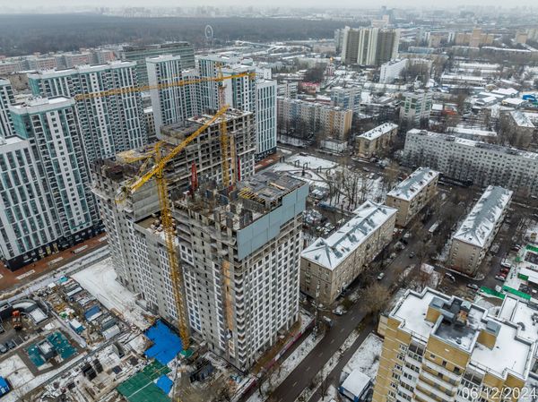 Ход строительства ЖК «Семеновский парк 2» за Декабрь 2024 г., фото №4