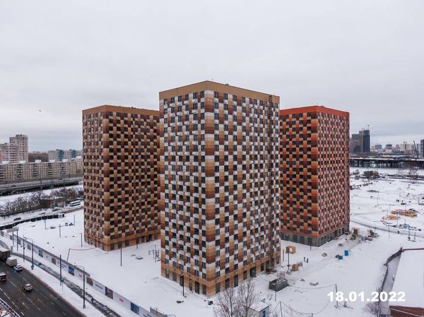 Ход строительства ЖК «Большая Академическая 85» за Январь 2022 г., фото №5