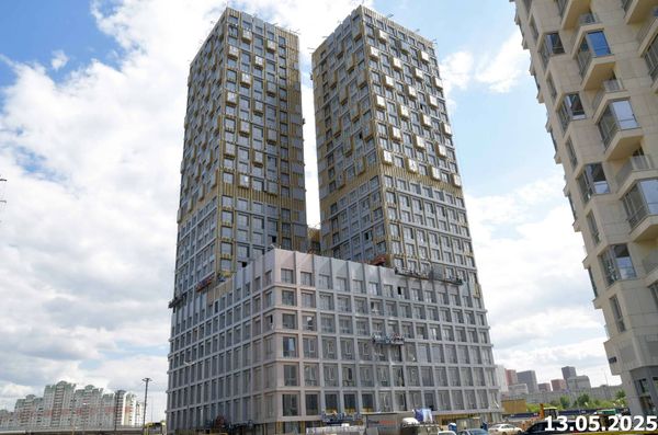 Ход строительства ЖК «Квартал Шагал» за Май 2025 г., фото №2